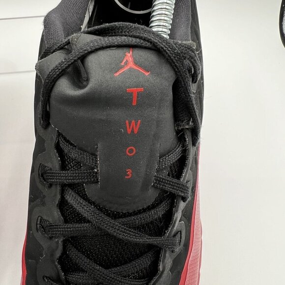 Nike Air Jordan Two3 Red Black size 7Y Trainer Prime Flu Game 881463-060 - Picture 3 of 12